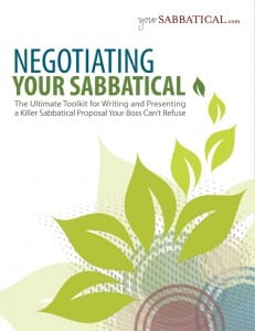 Negotiating Your Sabbatical