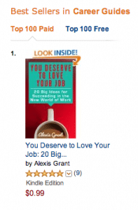 Image: You Deserve to Love Your Job Amazon #1 Ranking in Career Guides