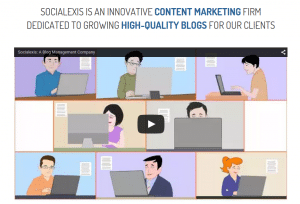Socialexis is a content marketing company